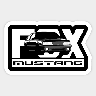 1987-93 Mustang GT Dark Sticker